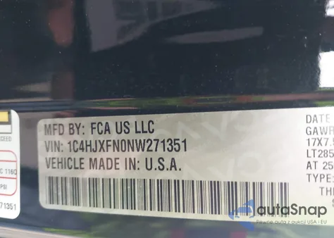 2022 Jeep Wrangler Unlimited Rubicon 4X4 from USA, damaged, VIN 1C4HJXFN0NW271351